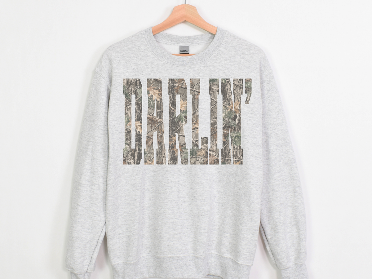 Darlin' Camo Sweatshirt